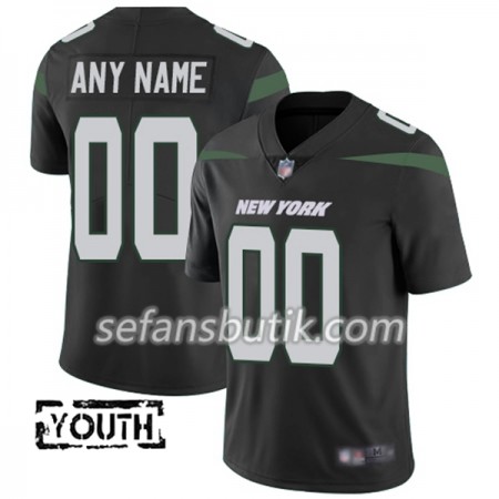 New York Jets Tröjor Custom Nike Svart - Barn New York Jets Tröjor Custom Nike Svart - Barn